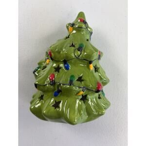 Scentsy Special Delivery Christmas Tree Lid With Lights Holiday Truck Topper